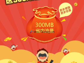 免费领取联通300M流量(次月到账)