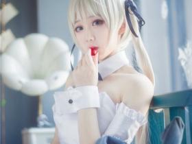 缘之空穹妹诱人黑丝美腿兔女郎COS图片合集