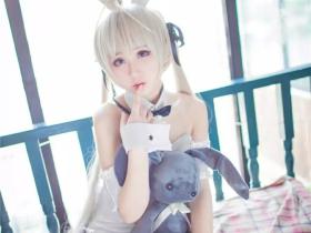 缘之空穹妹诱人黑丝美腿兔女郎COS图片合集