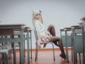 春日野穹学生校服黑丝腿控福利Cosplay番号图片合集