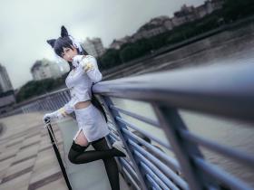 碧蓝航线中很火的黑丝Cosplay角色 都是性感大长腿小姐姐