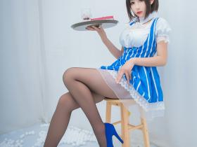 路人女主的养成方法性感黑丝袜加藤惠女仆Cosplay图片 你想要一个吗?