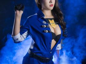 碧蓝航线崩姊黑丝性感美女Cosplay图片 如果這個世界真的有煉獄存在