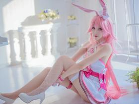 高清崩坏学园性感丝袜护士装八重樱Cosplay福利图片 御姐制服腿玩年丝袜都有