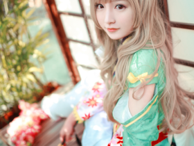 漂亮小姐姐Cosplay白丝腿袜LOVELIVE南小鸟高清图片 美极了