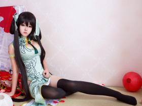 性感黑丝or白丝王者荣耀孙尚香Cosplay图片合集