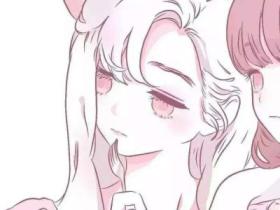 双人闺蜜头像一左一右手绘配对图片 闺蜜头像一人一半拼接微信qq头像