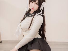 性感妩媚黑丝大长腿碧蓝航线爱宕Cosplay福利图片