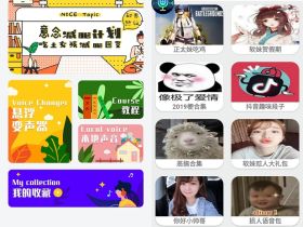 安卓手游变声器2.1版 各种小姐姐语音包、原声转变等功能